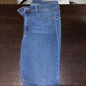 Time and tru jeans worn once a while ago